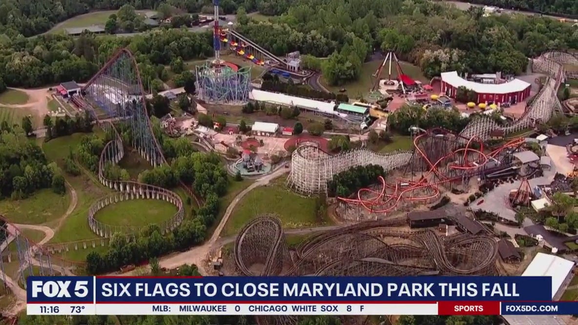 Six Flags America in Bowie to close this fall